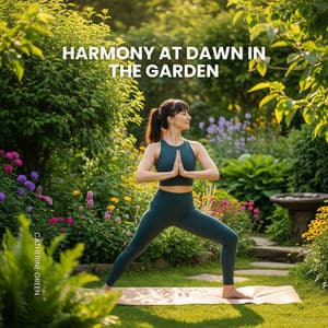 Harmony at Dawn in the Garden - Catherine Green