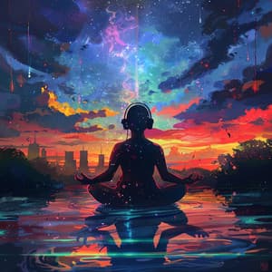 Meditative Lofi Vibes: Peaceful Melody Echoes - Indian Meditation
