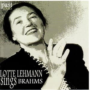 Lotte Lehmann Sings Brahms - Lotte Lehmann