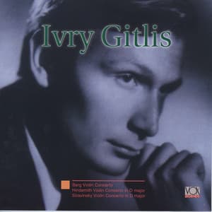 Berg, Hindemith & Stravinsky: Violin Concertos - Ivry Gitlis