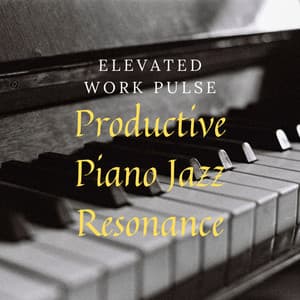 Elevated Work Pulse: Productive Piano Jazz Resonance - Acoustic Jazz Chillax