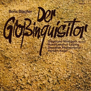 Blacher: Der Großinquisitor - Boris Blacher