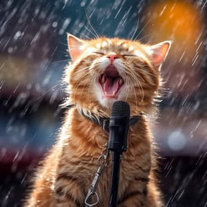 Cat Harmony: Rain Serenity Caprice - Soft Music Playlisted