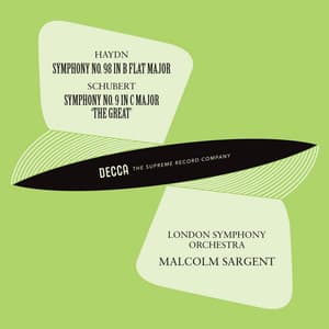 Haydn: Symphony No. 98; Schubert: Symphony No. 9 - London Symphony Orchestra