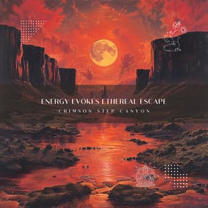 Energy Evokes Ethereal Escape - Crimson Step Canyon