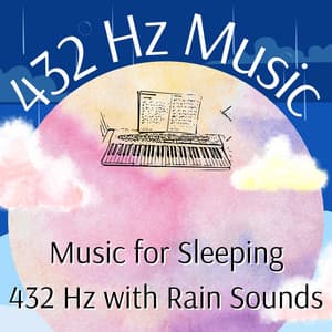 Music for Sleeping 432 Hz with Rain Sounds - 432 Hz Music