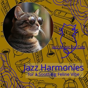 Jazz Harmonies for a Soothing Feline Vibe - Jazz Music for Cats
