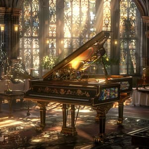 Ecos Reales: Majestad De La Música De Piano - Los jugadores del salón del piano