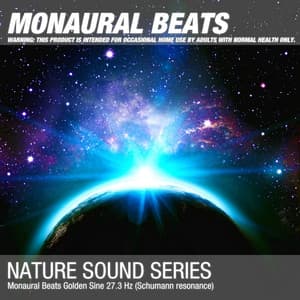 Monaural Beats Golden Sine 27.3 Hz - Binaural Beats