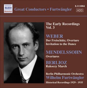 Weber, C.M. Von: Freischutz   / Mendelssohn, F.: Midsummer Night's Dream - Wilhelm Furtwängler