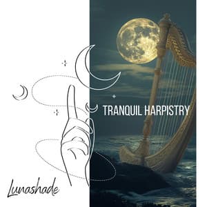 Tranquil Harpistry: 432 Hz Melodic Calm - Lunashade