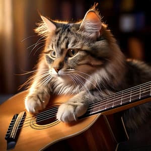 Gentle Guitar Music: Graceful Paws for Cats - Guitar Romantica