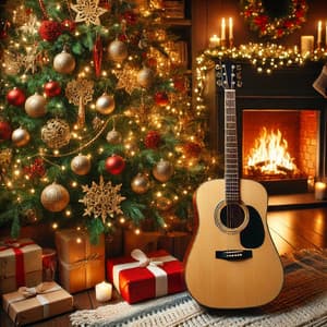 Winter Guitar Mood - Instrumental Jazz Music Ambient