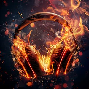 Music in the Blaze: Fire's Harmony - Van Hailin'