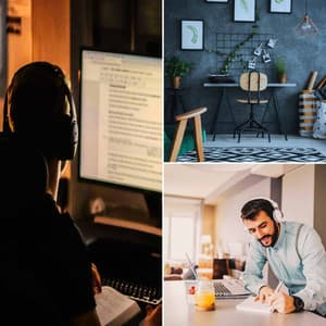 Contemporary Ambiance for Busy Work Days - Work at Home Music