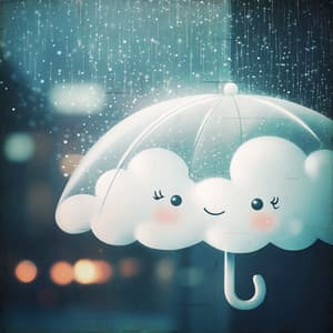 Transparant Umbrella - Crystal Cloudy