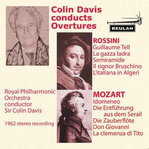 Colin Davis Conducts Overtures - Royal Philharmonic Orchestra