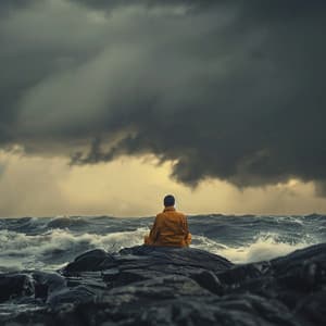 Serenidad Con Truenos: Lluvia Calmante Para Momentos De Relajo - Neptuno rojo
