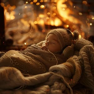 Fire Lullaby: Warmth for Baby Sleep - Happy Baby Lullaby Band