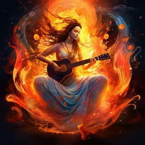 Reflective Flame of Fire Yoga: Music in the Hearth - Heart Coherence