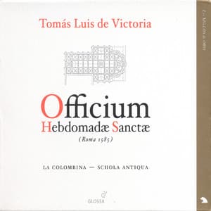 Victoria, T.L.: Choral Music - Schola Antiqua
