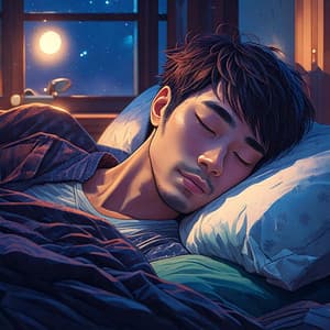Lofi Rest: Tranquil Tunes for the Evening - Binaural Beats Sounds