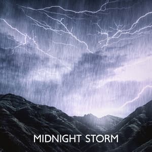 Midnight Storm - 1 Hour Of Rain Sounds To Unwind And Focus - Thunderstorm Soundscape