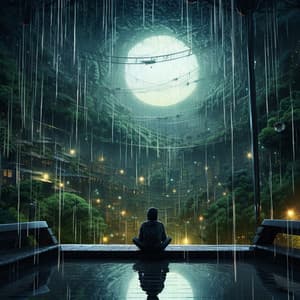 Binaural Rain Intensity: Concentrated Downpour - In Beautiful Nature