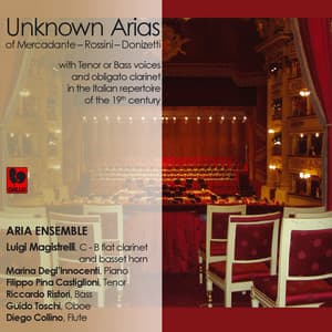 Donizetti - Rossini - Mercadante: Unknown Arias with Tenor or Bass Voices and obligato Clarinet in the Italian Repertoire of 19th Century - Luigi Magistrelli