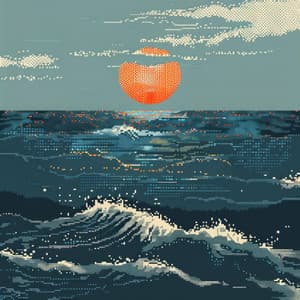 Glänzende Meeresakkorde - Meeresgeräusche