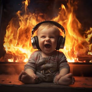 Gentle Embers: Baby Fire Harmony - Baby Sensory
