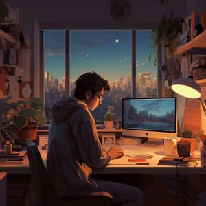 Ritmos De Productividad: Paisajes Sonoros Para El Trabajo Eficiente - Guru de música tranquila