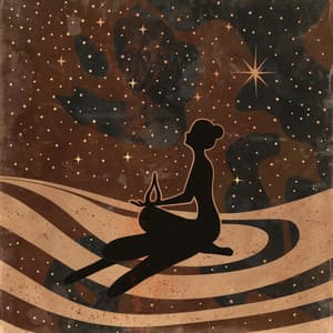 Träumerische Spiegelungen: Das Braune Rauschen Yoga - Dreamscape Dreams