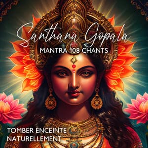 Santhana Gopala Mantra 108 chants: Tomber enceinte naturellement, Puissant mantra de fertilité et de grossesse, Transe de bourdonnement féminin - Zone de la Musique Relaxante