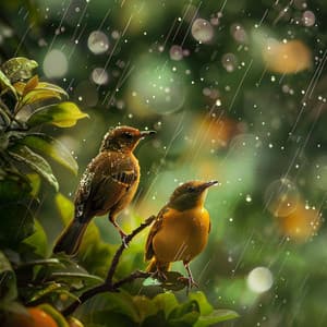 Mindful Binaural Escape: Calming Rain and Birds - Weather Watcher