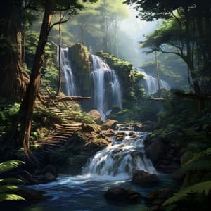 Nature's White Noise Reverie with Tranquil River - White Noise Therapy