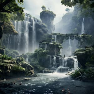 Waterfall's Zen: Peaceful Meditation Music - Meditators