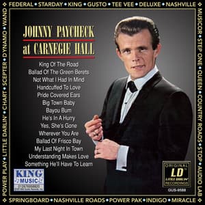 At Carnegie Hall - Johnny Paycheck