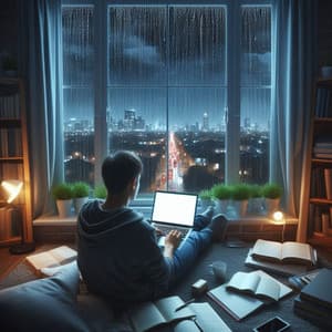 Heavy Rain While Studying - Seascapers