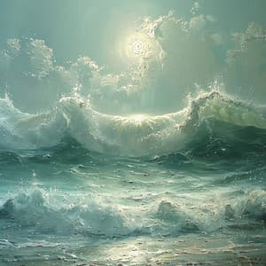 La Claridad Del Océano: Un Relajante Ambiente Marino Para Estudiar - Estudio de música de lujo