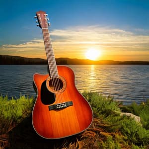 Guitar Music Bliss: Serenity for Mindful Meditation - Calm Guitar Music Rhythms