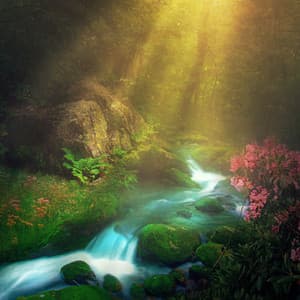 Streamside Reverie: Nature's Flowing Symphony - Nature Hub