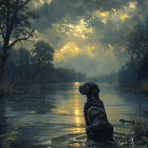 Los Perros Juegan Con El Trueno: Aventuras Musicales Enérgicas - Zona de relajación para perros