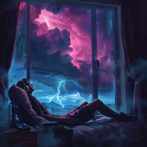 Thunder’s Cradle: Binaural Sleep Melody - Sleeping Voyage