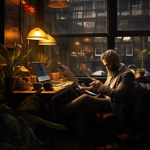 Flujo Jazz Consciente: Concentración En El Salón De Café - Jazz Lento