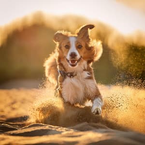 Perros Del Hip Hop: Melodías Suaves Para Perros - Jardín Sonoro