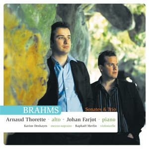 Arnaud Thorette . Brahms . Sonates et Trios - Johannes Brahms