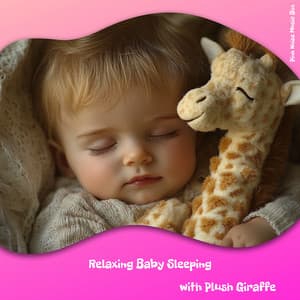 Relaxing Baby Sleeping with Plush Giraffe - Pink Noise Music Box