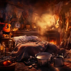 Fire Slumber: Tranquil Night Harmonies - Spirit Minds