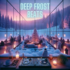 Deep Frost Beats: House Music for Winter Serenity - Winter Chill Night